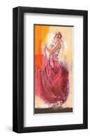 Flamenco Dance-Talantbek Chekirov-Framed Art Print