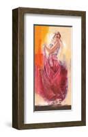 Flamenco Dance-Talantbek Chekirov-Framed Art Print