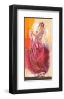 Flamenco Dance-Talantbek Chekirov-Framed Art Print