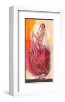 Flamenco Dance-Talantbek Chekirov-Framed Art Print