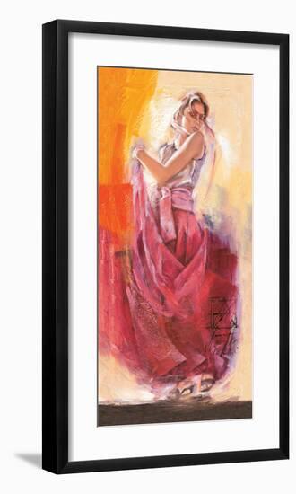 Flamenco Dance-Talantbek Chekirov-Framed Art Print