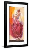 Flamenco Dance-Talantbek Chekirov-Framed Art Print