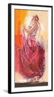 Flamenco Dance-Talantbek Chekirov-Framed Art Print