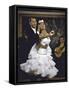 Flamenco Dancer Maria Albaicin Performing with Partner-Loomis Dean-Framed Stretched Canvas