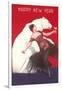 Flamenco Dancer, Polar Bear-null-Framed Art Print