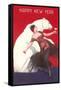 Flamenco Dancer, Polar Bear-null-Framed Stretched Canvas