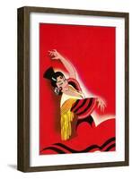 Flamenco Dancer Poster-null-Framed Art Print