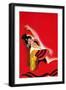 Flamenco Dancer Poster-null-Framed Art Print