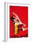 Flamenco Dancer Poster-null-Framed Art Print