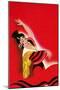 Flamenco Dancer Poster-null-Mounted Art Print