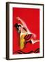 Flamenco Dancer Poster-null-Framed Art Print