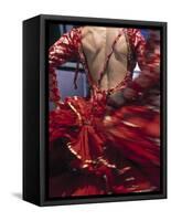 Flamenco Dancer, Seville, Andalucia, Spain-Peter Adams-Framed Stretched Canvas