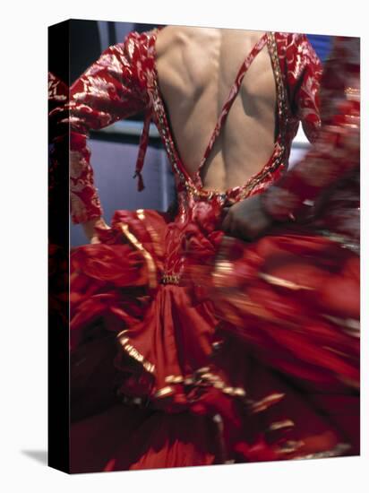 Flamenco Dancer, Seville, Andalucia, Spain-Peter Adams-Stretched Canvas