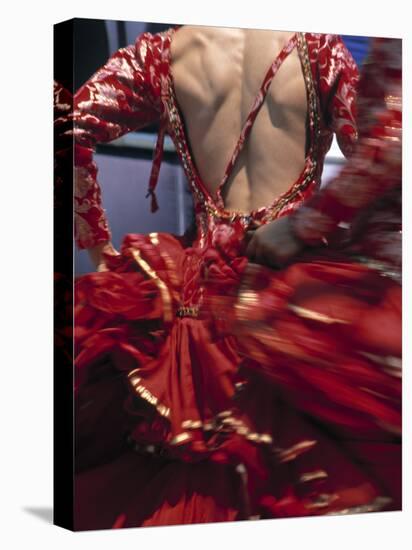 Flamenco Dancer, Seville, Andalucia, Spain-Peter Adams-Stretched Canvas