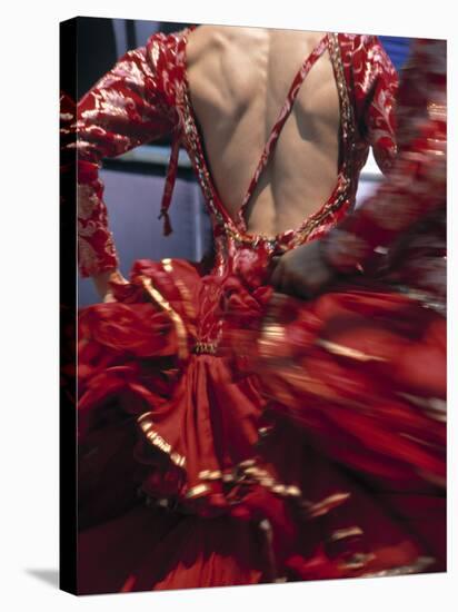 Flamenco Dancer, Seville, Andalucia, Spain-Peter Adams-Stretched Canvas