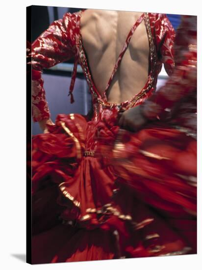 Flamenco Dancer, Seville, Andalucia, Spain-Peter Adams-Stretched Canvas