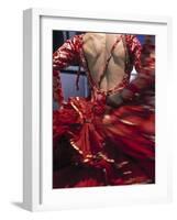 Flamenco Dancer, Seville, Andalucia, Spain-Peter Adams-Framed Photographic Print