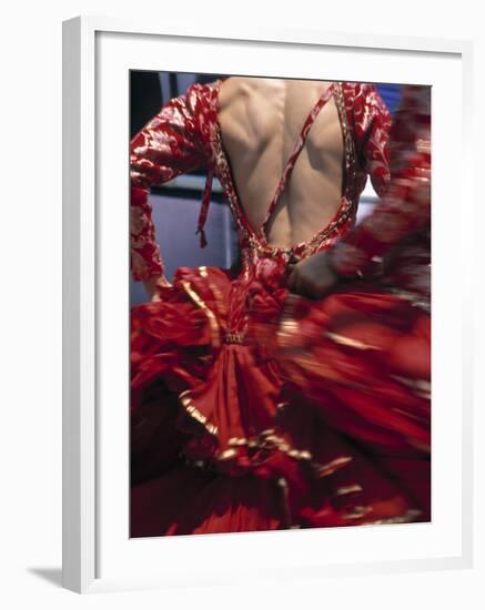 Flamenco Dancer, Seville, Andalucia, Spain-Peter Adams-Framed Photographic Print