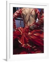 Flamenco Dancer, Seville, Andalucia, Spain-Peter Adams-Framed Photographic Print