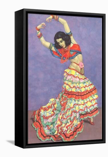 Flamenco Dancer-null-Framed Stretched Canvas