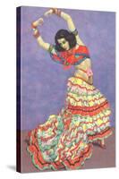 Flamenco Dancer-null-Stretched Canvas