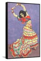 Flamenco Dancer-null-Framed Stretched Canvas