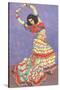 Flamenco Dancer-null-Stretched Canvas