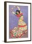 Flamenco Dancer-null-Framed Art Print