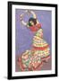 Flamenco Dancer-null-Framed Art Print