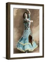 Flamenco Dancer-null-Framed Art Print