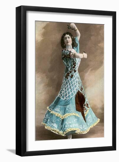 Flamenco Dancer-null-Framed Art Print