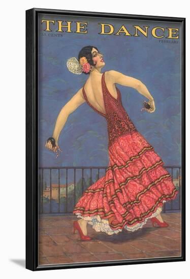 Flamenco Dancer-null-Framed Art Print