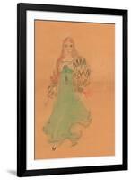 Flamenco Dancer-Norma Kramer-Framed Art Print