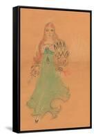 Flamenco Dancer-Norma Kramer-Framed Stretched Canvas