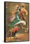 Flamenco Dancers and Bullfighter-null-Framed Stretched Canvas