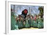 Flamenco Dancers, Feria Del Caballo in Jerez De La Frontera, Andalusia, Spain-Katja Kreder-Framed Photographic Print