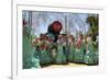 Flamenco Dancers, Feria Del Caballo in Jerez De La Frontera, Andalusia, Spain-Katja Kreder-Framed Photographic Print