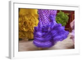 Flamenco Dancers, Feria Del Caballo in Jerez De La Frontera, Andalusia, Spain-Katja Kreder-Framed Photographic Print