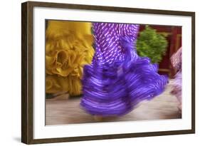 Flamenco Dancers, Feria Del Caballo in Jerez De La Frontera, Andalusia, Spain-Katja Kreder-Framed Photographic Print