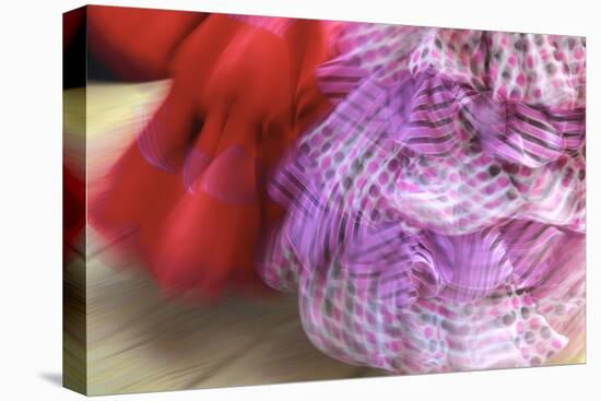 Flamenco Dancers, Jerez De La Frontera, Cadiz Province, Andalusia, Spain-Neil Farrin-Stretched Canvas