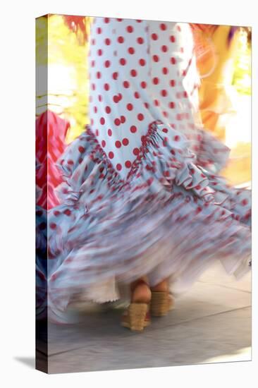 Flamenco Dancers, Jerez De La Frontera, Cadiz Province, Andalusia, Spain-Neil Farrin-Stretched Canvas