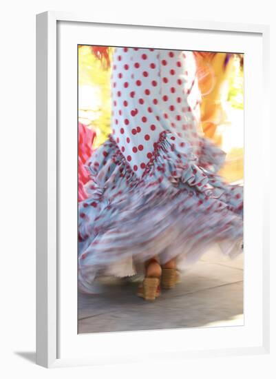 Flamenco Dancers, Jerez De La Frontera, Cadiz Province, Andalusia, Spain-Neil Farrin-Framed Photographic Print