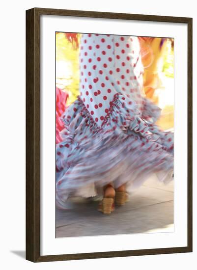 Flamenco Dancers, Jerez De La Frontera, Cadiz Province, Andalusia, Spain-Neil Farrin-Framed Photographic Print