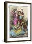 Flamenco Dancers-null-Framed Art Print