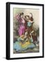 Flamenco Dancers-null-Framed Art Print