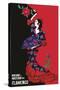 Flamenco Graphic-Emilie Ramon-Stretched Canvas