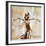 Flamenco I-Monica Galvan-Framed Art Print