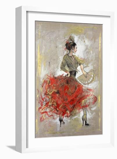 Flamenco II-Marta Wiley-Framed Premium Giclee Print