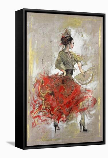 Flamenco II-Marta Wiley-Framed Stretched Canvas