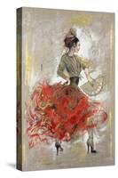 Flamenco II-Marta Wiley-Stretched Canvas